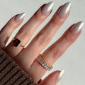 Press-On Nails Matte Finish Set of 24