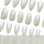 Press-On Nails Matte Finish Set of 24