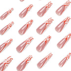 Press-On Nails Modern Wave Durable Acrylic
