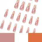 Press-On Nails Modern Wave Durable Acrylic