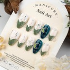 Press-On Nails Nature-Inspired Glue-Free Adhesive Long-Lasting Wear