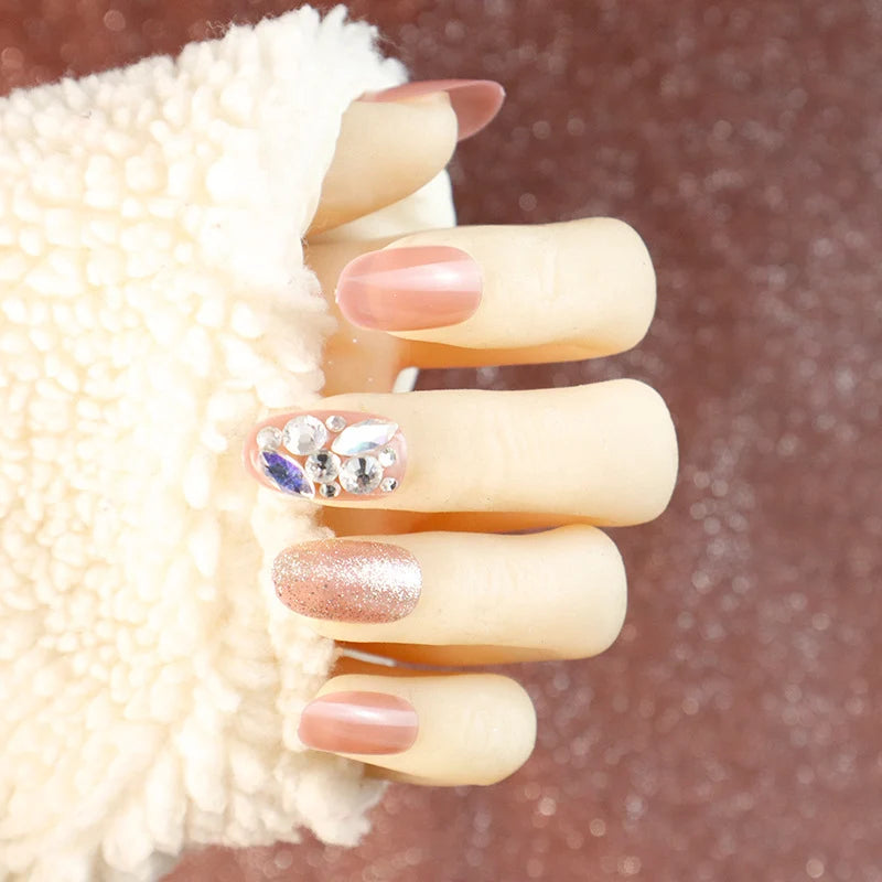 Press-On Nails No-Glue & Reusable Comfortable Fit