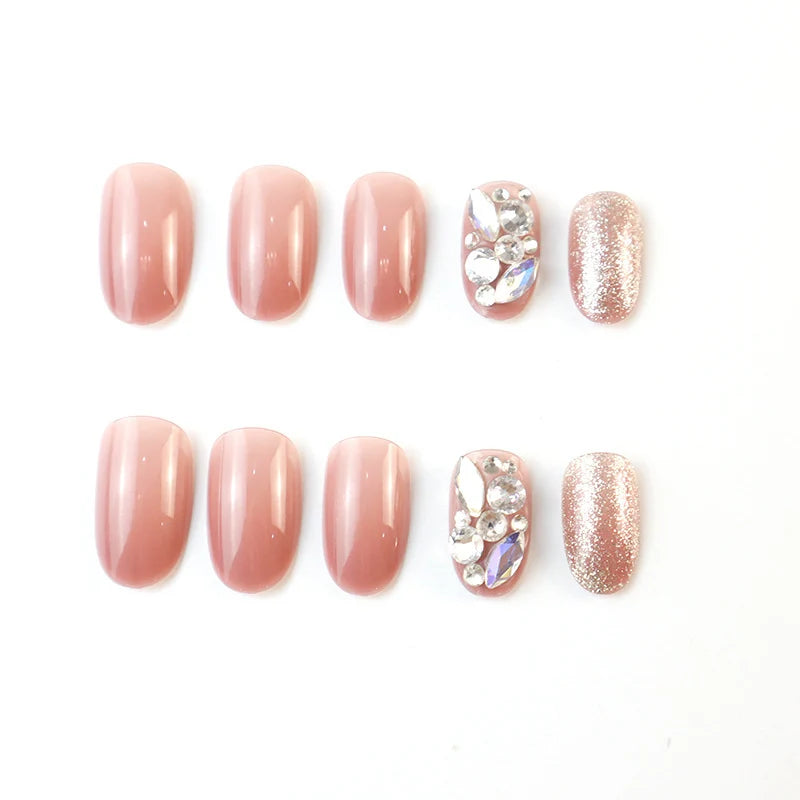 Press-On Nails No-Glue & Reusable Comfortable Fit