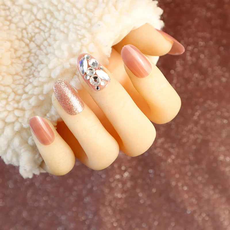 Press-On Nails No-Glue & Reusable Comfortable Fit