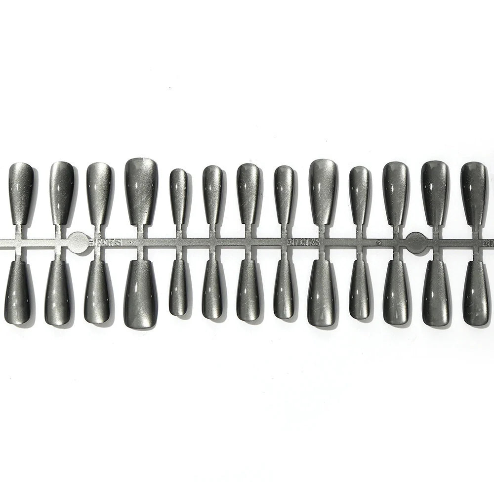 Press-On Nails No Glue Reusable Set of 30