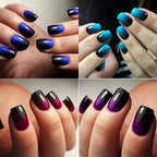 Press-On Nails Ombre Acrylic Reusable