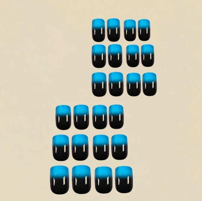Press-On Nails Ombre Acrylic Reusable