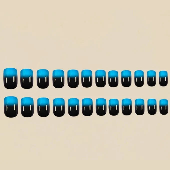Press-On Nails Ombre Acrylic Reusable