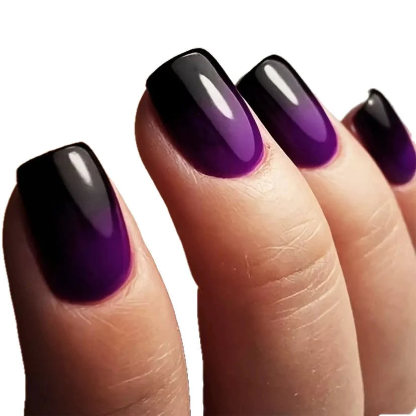 Press-On Nails Ombre Acrylic Reusable
