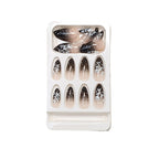 Press-On Nails Ombre Floral 24-Count Easy Application
