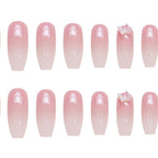 Press-On Nails Ombre Gradient Glue-On & Reusable