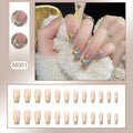 Press-On Nails Ombre Gradient Peel & Stick Reusable
