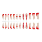 Press-On Nails Ombre Gradient Self-Adhesive Pointed Tips