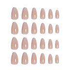 Press-On Nails Ombre Stiletto No Glue Set of 24