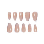 Press-On Nails Ombre Stiletto No Glue Set of 24