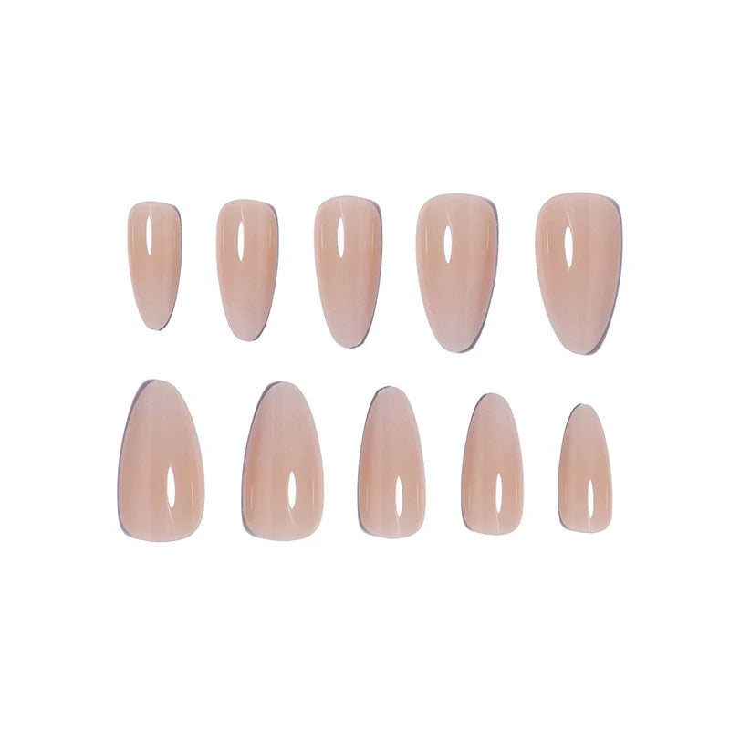 Press-On Nails Ombre Stiletto No Glue Set of 24