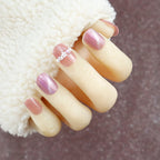 Press-On Nails Pearl Accents Long-Lasting