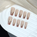 Press-On Nails Peel-And-Press Bow Art 30-Piece