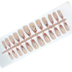 Press-On Nails Peel-And-Press Bow Art 30-Piece