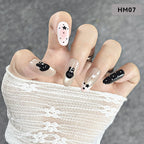 Press-On Nails Peel-And-Stick Durable Embellished