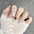 Press-On Nails Peel-And-Stick Durable Embellished