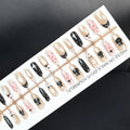 Press-On Nails Peel-And-Stick Durable Embellished