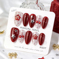Press-On Nails Peel-And-Stick Gemstone & Glitter Multi-Size