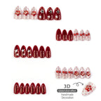 Press-On Nails Peel-And-Stick Gemstone & Glitter Multi-Size