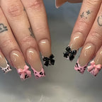 Press-On Nails Peel-And-Stick Reusable Bow Accent