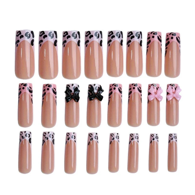 Press-On Nails Peel-And-Stick Reusable Bow Accent