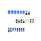 Press-On Nails Peel-And-Stick Snowflake & Holiday Designs