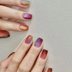 Press-On Nails Peel & Press Gradient Shimmer Long-Lasting