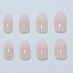 Press-On Nails Pink To Purple Ombre Self-Adhesive 24-Piece