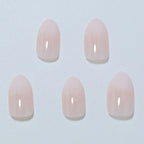 Press-On Nails Pink To Purple Ombre Self-Adhesive 24-Piece