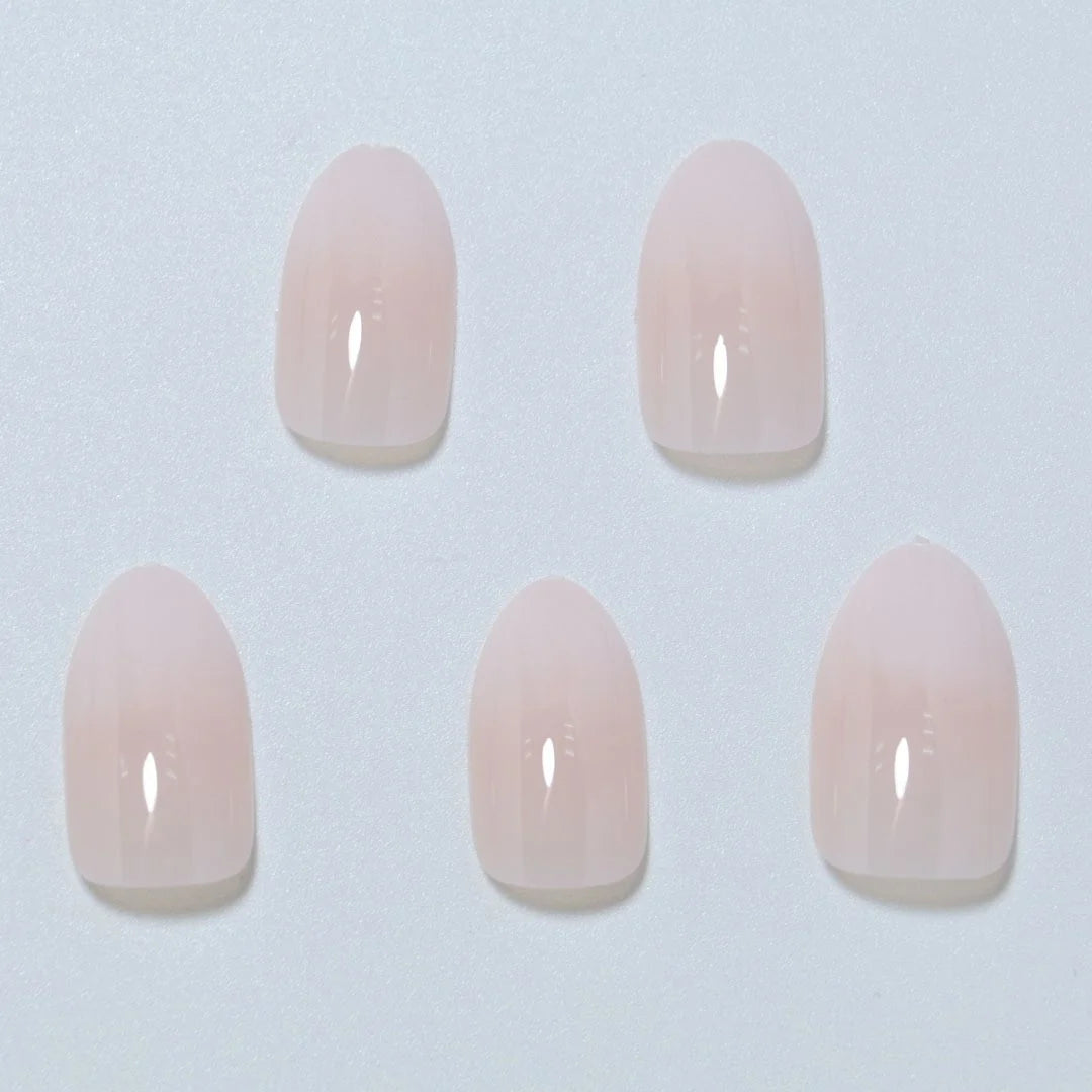 Press-On Nails Pink To Purple Ombre Self-Adhesive 24-Piece