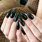 Press-On Nails Pointed 24-Piece Kit With Glue & File
