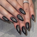 Press-On Nails Pointed & Oval Self-Adhesive
