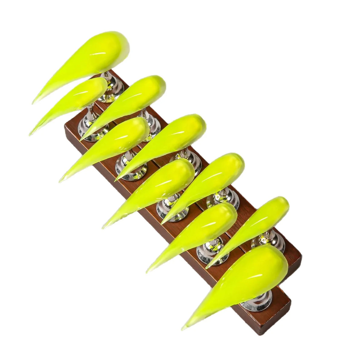 Press-On Nails Pointed Stiletto Easy Apply & Glossy Finish