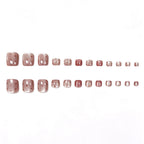 Press-On Nails Polka Dot 24-Count Comfortable Fit
