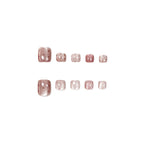 Press-On Nails Polka Dot 24-Count Comfortable Fit
