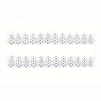 Press-On Nails Polka Dot 24-Piece Easy Application