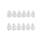 Press-On Nails Polka Dot 24-Piece Easy Application