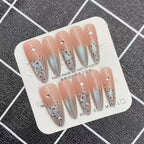 Press-On Nails Reusable Intricate Design Salon Finish