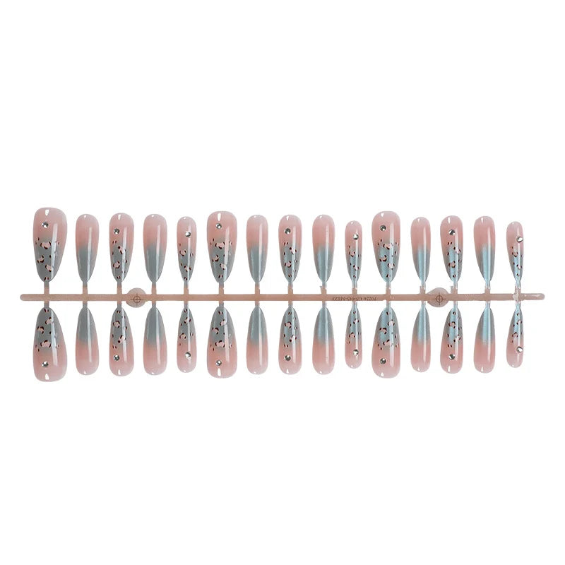 Press-On Nails Reusable Intricate Design Salon Finish