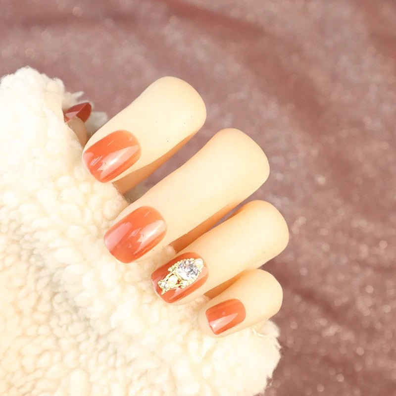 Press-On Nails Reusable Non-Toxic Assorted Designs
