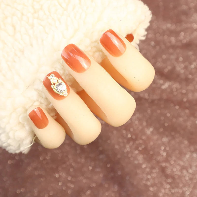 Press-On Nails Reusable Non-Toxic Assorted Designs