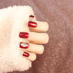 Press-On Nails Rhinestone Accents Multiple Lengths & Shapes