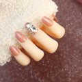 Press-On Nails Rhinestone Embellished Comfort Fit