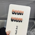 Press-On Nails Rhinestone No Glue & Reusable