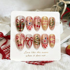 Press-On Nails Salon-Quality Reusable Kit With Glue & File